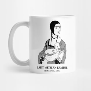 Lady with an ermine Mug